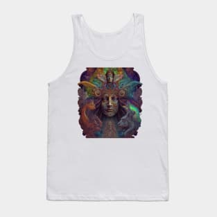 Tribal  shamanic visions Tank Top